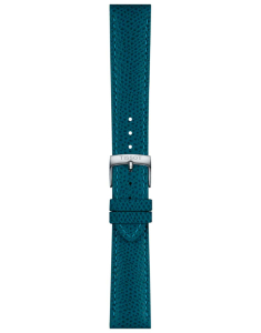 Curea Cu Catarama Tissot Official Turquoise Leather Strap 18mm T852049059, 02, bb-shop.ro