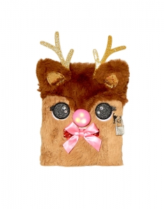 Agenda Claire's Cuddle Club's Holly the Reindeer 93597, 001, bb-shop.ro