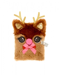 Agenda Claire's Cuddle Club's Holly the Reindeer 93597, 02, bb-shop.ro