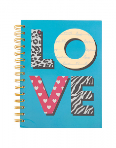 Agenda Claire's Love Print Mini Notebook 85071, 02, bb-shop.ro