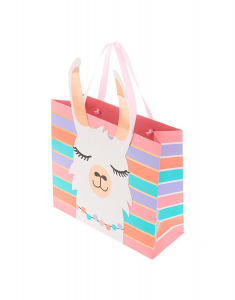 Punga cadou Claire`s Medium Llama Gift Bag 84898, 001, bb-shop.ro