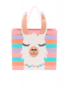 Punga cadou Claire`s Medium Llama Gift Bag 84898, 02, bb-shop.ro