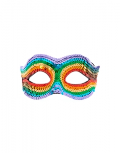 Accesoriu petrecere Claire's Rainbow Sequin Mask 50649, 02, bb-shop.ro