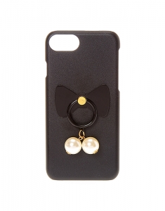 Accesoriu Tech Claire's Faux Pearl Ring Stand Phone Case 13205, 02, bb-shop.ro