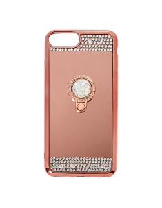 Accesoriu Tech Claire's Rose Gold Mirrored Ring Stand Phone Case 13171, 02, bb-shop.ro