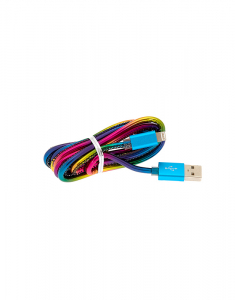 Accesoriu Tech Claire's Metallic Rainbow USB Cord 98318, 001, bb-shop.ro