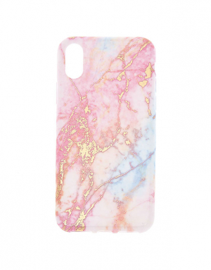 Accesoriu Tech Claire's Pink Pastel Marble Phone Case 37498, 02, bb-shop.ro