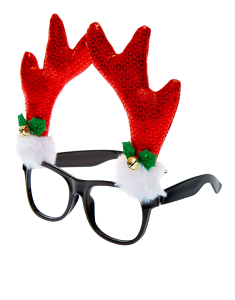 Accesoriu petrecere Claire's Christmas Glasses 68704, 02, bb-shop.ro