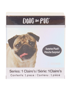 Breloc Claire`s Doug The Pug Surprise Plush Key Ring 7630, 02, bb-shop.ro