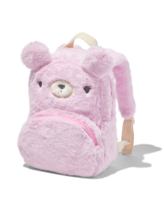 Ghiozdan Claire`s Club Furry Pink Bear 9897, 02, bb-shop.ro