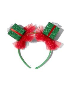 Accesoriu petrecere Claire`s Christmas Glitter Presents Headband 43395, 02, bb-shop.ro