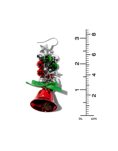 Accesoriu petrecere Claire`s Christmas Jingle Bells Drop Earrings 46327, 002, bb-shop.ro