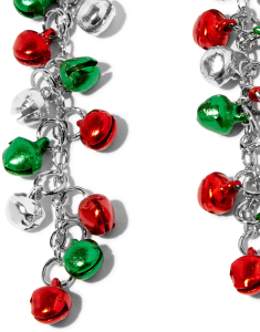 Accesoriu petrecere Claire`s Christmas Bells Drop Earrings 45821, 001, bb-shop.ro