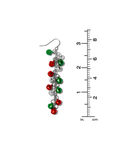 Accesoriu petrecere Claire`s Christmas Bells Drop Earrings 45821, 002, bb-shop.ro