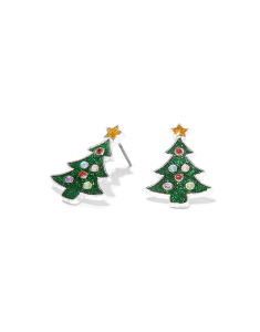 Accesoriu petrecere Claire`s Silver Christmas Tree Stud Earrings 45679, 02, bb-shop.ro