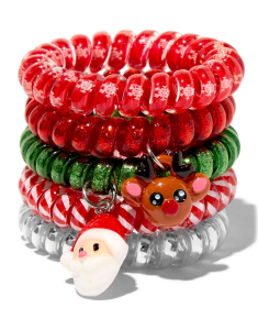 Accesoriu petrecere Claire`s Christmas Assorted Coil Bracelets Set 48199, 001, bb-shop.ro