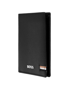 Suport de carduri Hugo Boss Iconic Black HLE421A, 002, bb-shop.ro