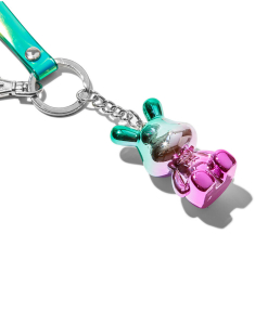 Breloc Claire’s Chrome Pink and Green Ombre Bunny 75129, 001, bb-shop.ro