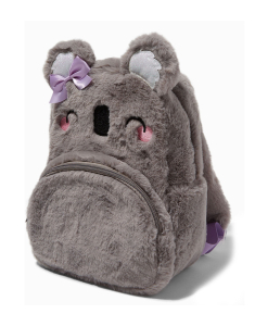 Ghiozdan Claire’s Club Furry Koala Purple Bow 56813, 02, bb-shop.ro