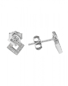Cercei Bijuterii Argint Trendy E613165-EG-W, 001, bb-shop.ro