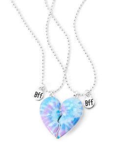 Colier Claire`s Best Friends Glitter Tie-Dye Split Heart 10484, 02, bb-shop.ro