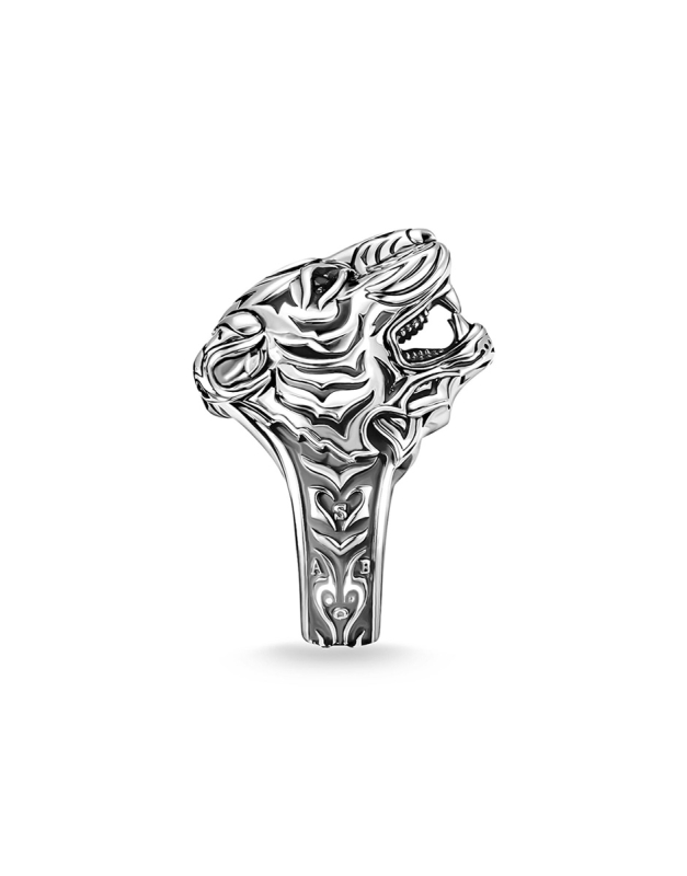 Inele Thomas Sabo Rebel at Heart argint cap tigru si cubic zirconiu  TR2294-643-21-68 | Pret 1,490 lei | Bijuterii unisex | B&BSHOP Magazin  online de bijuterii si accesorii