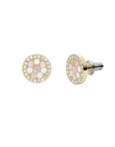 Cercei Fossil Sadie Mosaic stud Mother of Pearl JF04344710, 02, bb-shop.ro