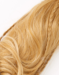 Accesoriu par Claire`s Blonde Braided Faux Hair Claw 53287, 001, bb-shop.ro