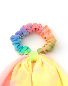Accesoriu par Claire`s Small Pastel Rainbow Tie Dye Scarf 42758, 002, bb-shop.ro