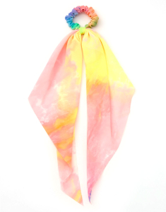 Accesoriu par Claire`s Small Pastel Rainbow Tie Dye Scarf 42758, 02, bb-shop.ro