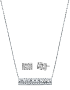 Set bijuterii Michael Kors Premium argint si cubic zirconia MKC1688SET, 02, bb-shop.ro