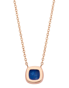 Colier Tirisi Jewelry Milano aur 18 kt cu diamante si lapis lazuli TP9152LA-P, 002, bb-shop.ro