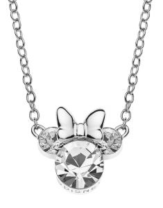 Colier Disney Minnie Mouse argint si cristal NS00006SAPRL-157, 001, bb-shop.ro