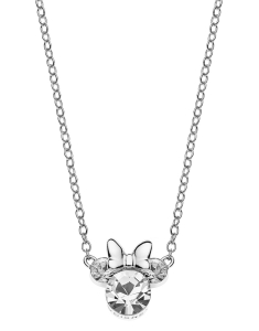 Colier Disney Minnie Mouse argint si cristal NS00006SAPRL-157, 02, bb-shop.ro