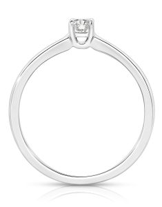 Inel de logodna aur 14 kt solitaire cu diamant RG082850-15-114-W, 002, bb-shop.ro
