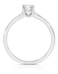 Inel de logodna aur 14 kt solitaire cu diamant RG082850-40-114-W, 002, bb-shop.ro