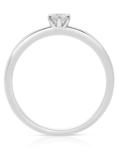 Inel de logodna aur 14 kt solitaire cu diamant RG082852-15-114-W, 002, bb-shop.ro