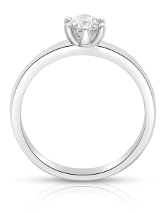 Inel de logodna aur 14 kt solitaire cu diamant RG082852-40-114-W, 002, bb-shop.ro