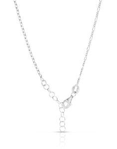 Colier argint 925 inima si perla DB164-CL2-RH-W, 002, bb-shop.ro
