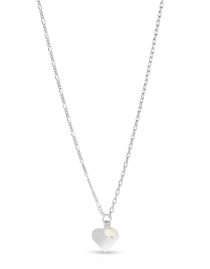 Colier argint 925 inima si perla DB164-CL2-RH-W, 02, bb-shop.ro