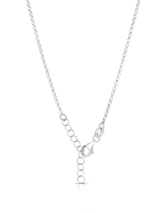 Colier argint 925 inima cu puls si perle DB108-CL2-RH-W, 002, bb-shop.ro