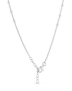 Colier argint 925 cu perle L050P-CL-RH-W, 002, bb-shop.ro