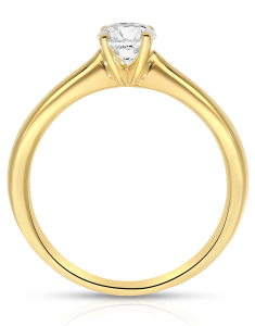 Inel de logodna aur 18 kt solitaire cu diamant EU17294RR0050-Y, 002, bb-shop.ro