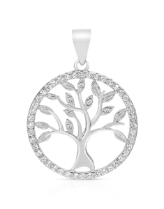 Pandantiv argint 925 copacul vietii si cubic zirconia TP2229-PD-W, 02, bb-shop.ro