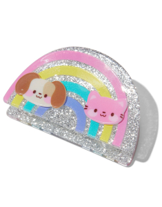 Accesoriu par Claire’s Club Glitter Rainbow Critter 54983, 02, bb-shop.ro