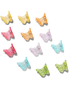 Accesoriu par Claire’s Rainbow Iridescent Butterfly Mini Set 77079, 02, bb-shop.ro