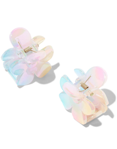 Accesoriu par Claire’s Pastel Iridescent Flower Set 80602, 001, bb-shop.ro