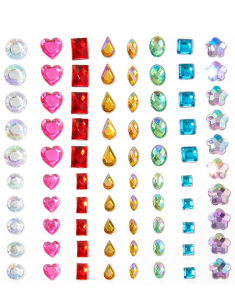 Accesoriu par Claire’s Rainbow Assorted Crystal Hair Gems Set 75258, 02, bb-shop.ro