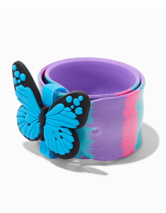 Bratara Claire’s Blue Butterfly Multicolored Slap 32678, 02, bb-shop.ro