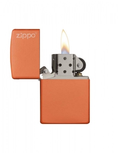 Bricheta Zippo Orange Matte Logo 231ZL, 001, bb-shop.ro